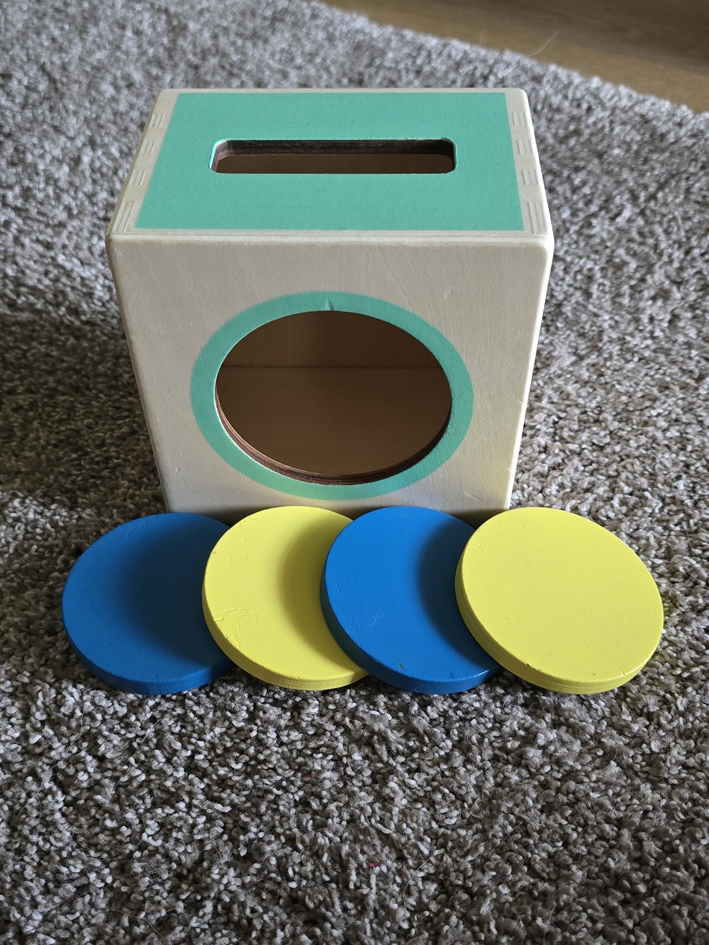 Wooden Coin Sorter Toy